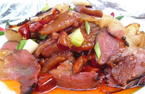 张家界土家腊肉，味道美极了！