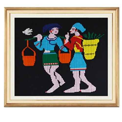 湖南张家界土家族织锦成入境游客消费新宠